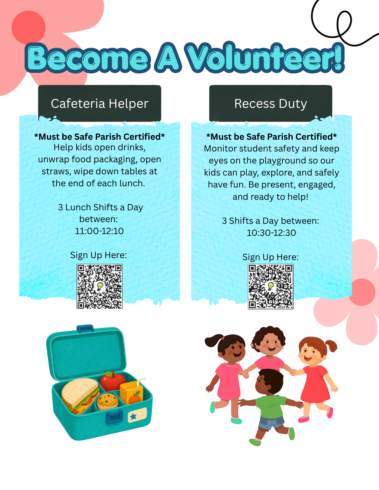 Become A Volunteer!